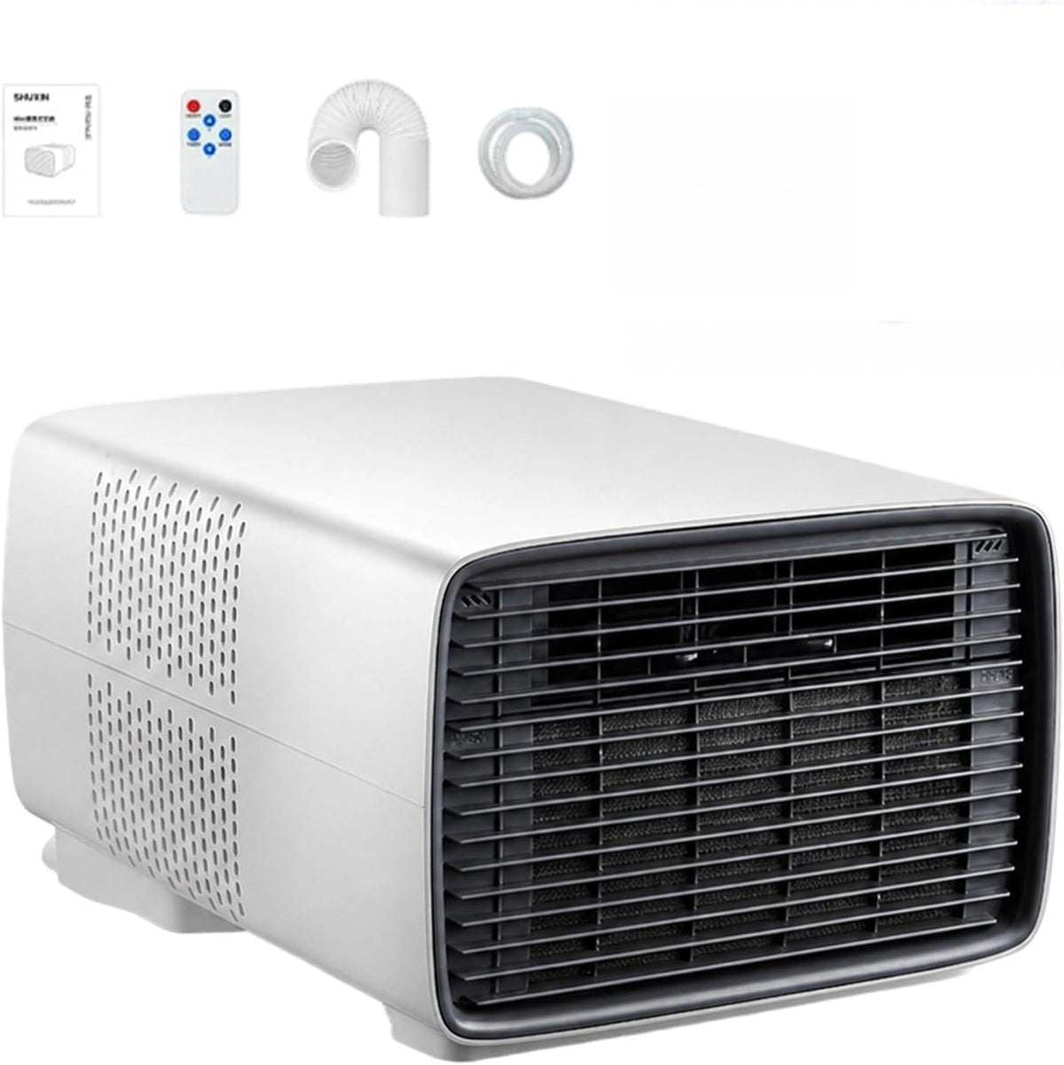ZhlCrioxenic Mobiele airco Draagbare Mini Airconditioner, In-1 Compacte Draagbare Airconditioner, 45dB Stil, Geschikt