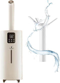 Luchtbevochtiger, 2000 ml zwaar mistvolume, voor het hele huis - 25L capaciteit, vierstraalmondstuk, automatische bediening, voor woonkamer