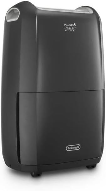 De'Longhi Luchtreiniger Tasciugo AriaDry Pure DDSX220WFA Luchtontvochtiger, voor ruimtes tot 90 m3, 21 liter/dag, WLAN-compatibel, wasfunctie