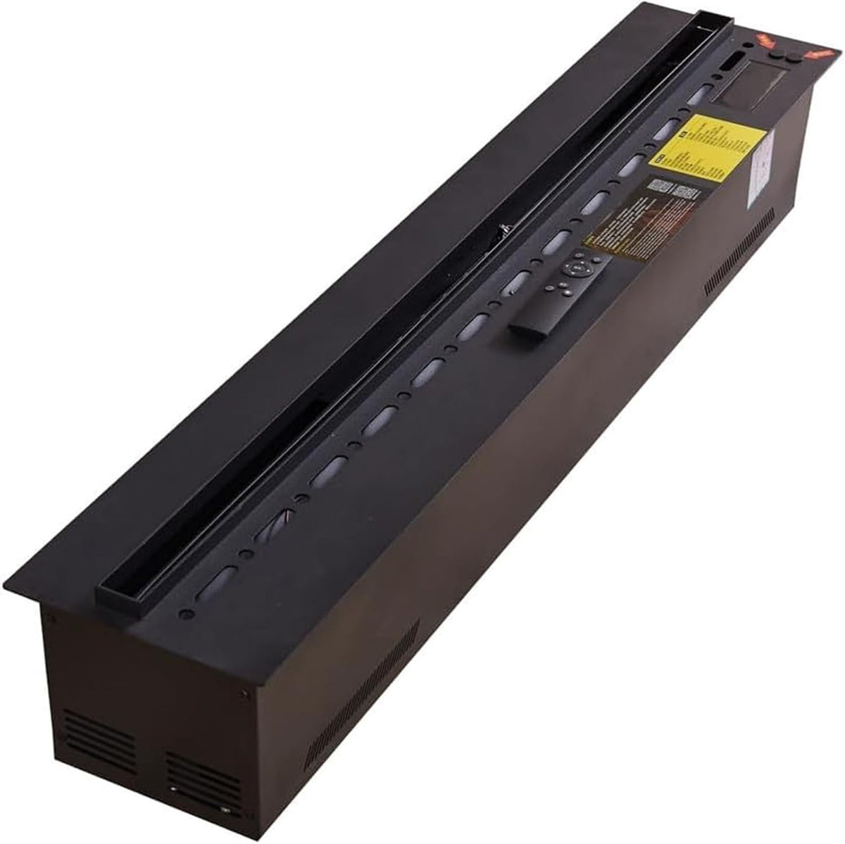 Jjenxyyds Elektrische haard 3D waterdamp open, 7 kleuren, 100, afstandsbediening, geschikt, Verzonken vernevelde open haard, aanraakbediening
