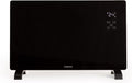 Elektrische kachel Create /WARM Crystal 2500W / Zwart Glazen Convector, WiFi, regelbaar vermogen, stille werking