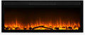 Elektrische haard Chemin'Arte Inbouwhaard, 2000W, afstandsbediening, met verwarming Elysee, LED vlameffect, Verlichtin, insert