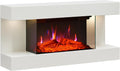 Elektrische haard Balderia Ida Wandhaard Elektrisch in Wit, 1800 W